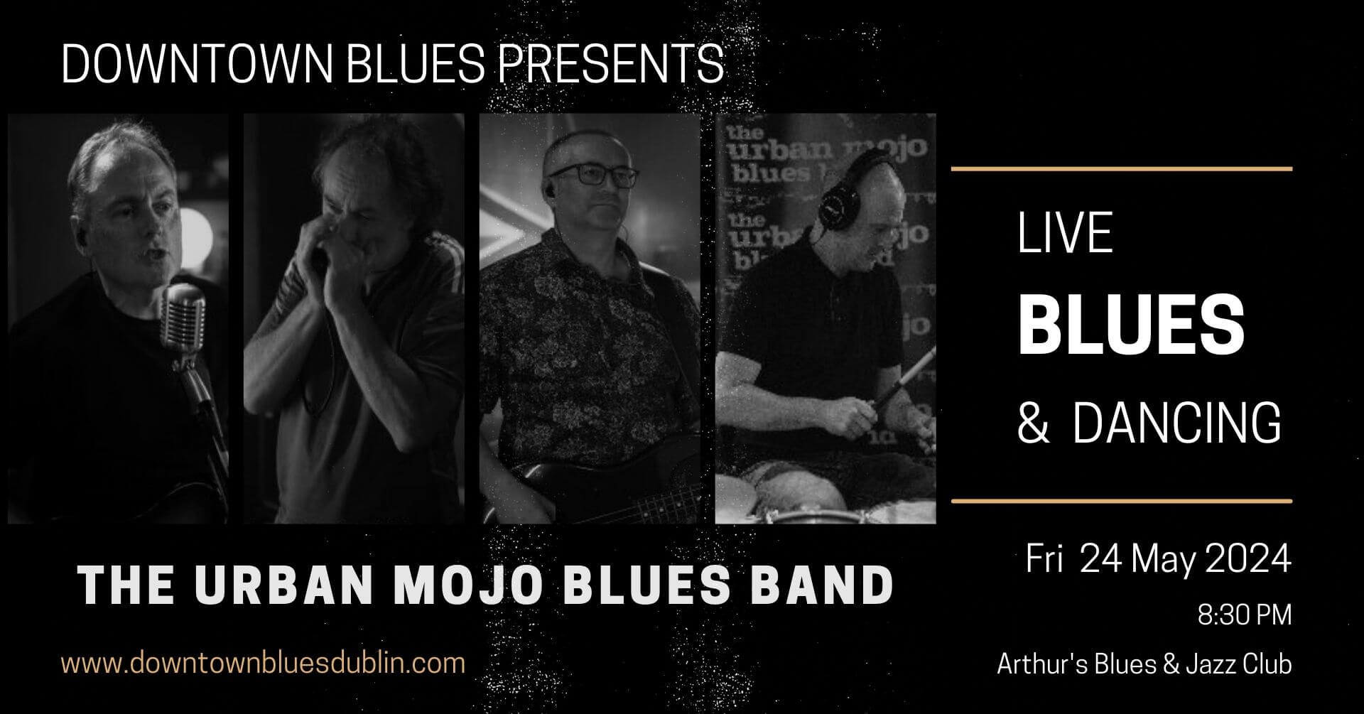 DTB Live Blues & Dancing with The Urban Mojo Blues Band