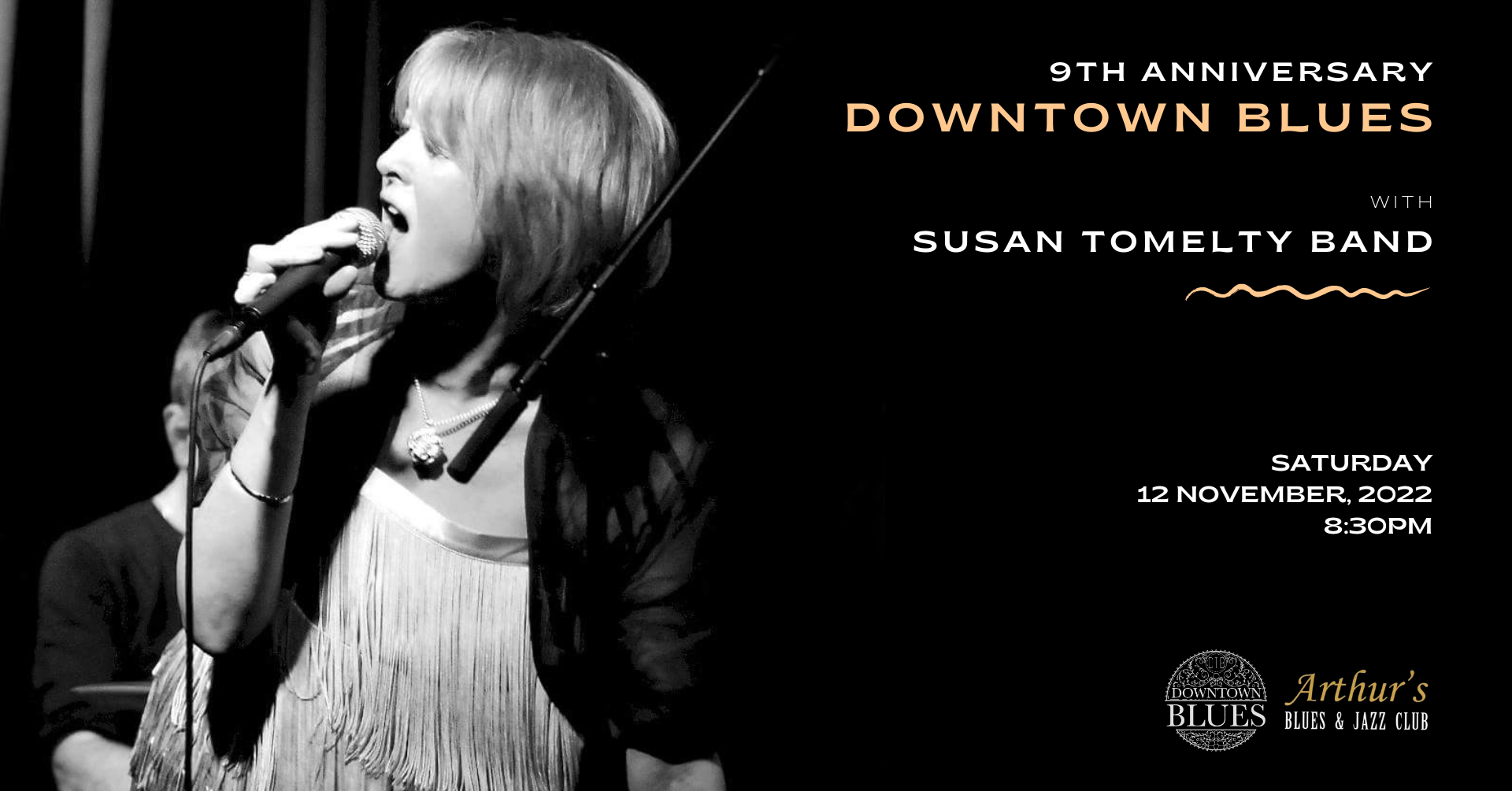 9th Anniversary of DTB with Susan Tomelty & Band