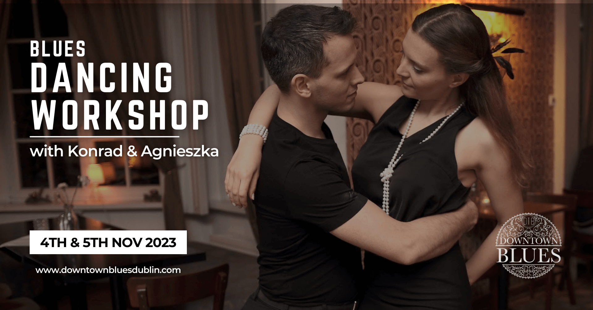 Konrad & Agnieszka - Blues Dance Workshop